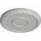 Ekena Millwork Medea Ceiling Medallion (Fits Canopies up to 5 1/2"), Hand-Painted Frost, 16 1/2"OD x 1 1/2"P CM16MDFRF - alternate 3